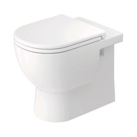 Duravit D - Code Floorstanding Toilet 570 mm - White High Gloss – 20370900002 - TAP 'N' SHOWER