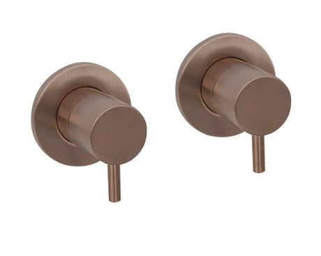 JTP Vos Wall Valves - Brushed Bronze - 21089BRZ