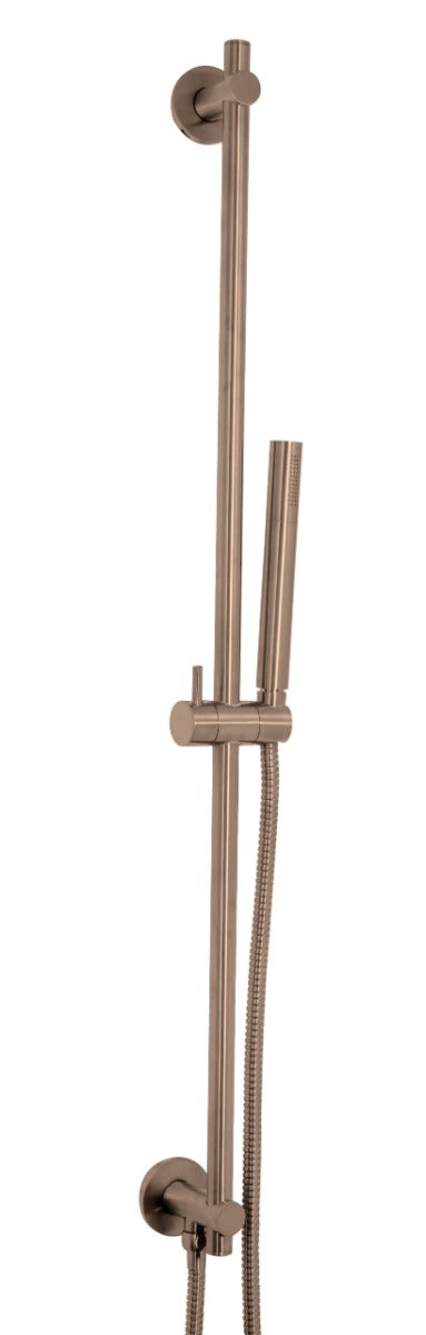 JTP VOS Slide Rail with Single Function Hand Shower and Hose - Brushed Bronze - 211218BRZ