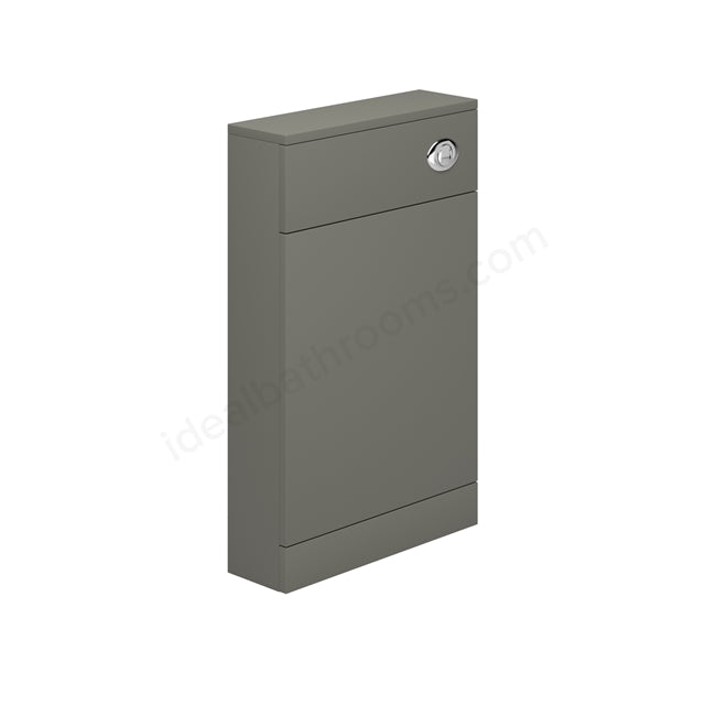 Oakham Dakota Toilet WC Unit - Back To Wall 500mm - Onyx Grey