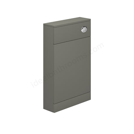 Oakham Dakota Toilet WC Unit - Back To Wall 500mm - Onyx Grey
