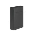 Oakham Colorado Toilet WC Unit Back To Wall 550mm - Graphite Grey