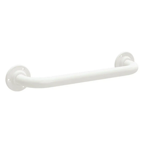 Bathex Professional Mild Steel Grab Rail 450mm - White - 21900C