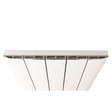 Eastbrook Withington Radiator Cover Cap Set 1420mm - Chrome - 89.1405 - TAP 'N' SHOWER