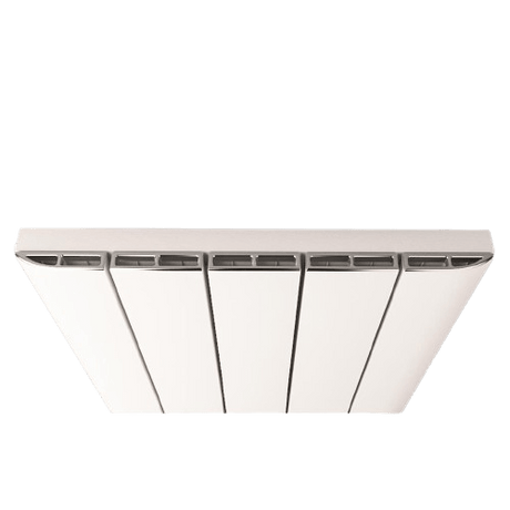 Eastbrook Withington Radiator Cover Cap Set 1420mm - Chrome - 89.1405 - TAP 'N' SHOWER