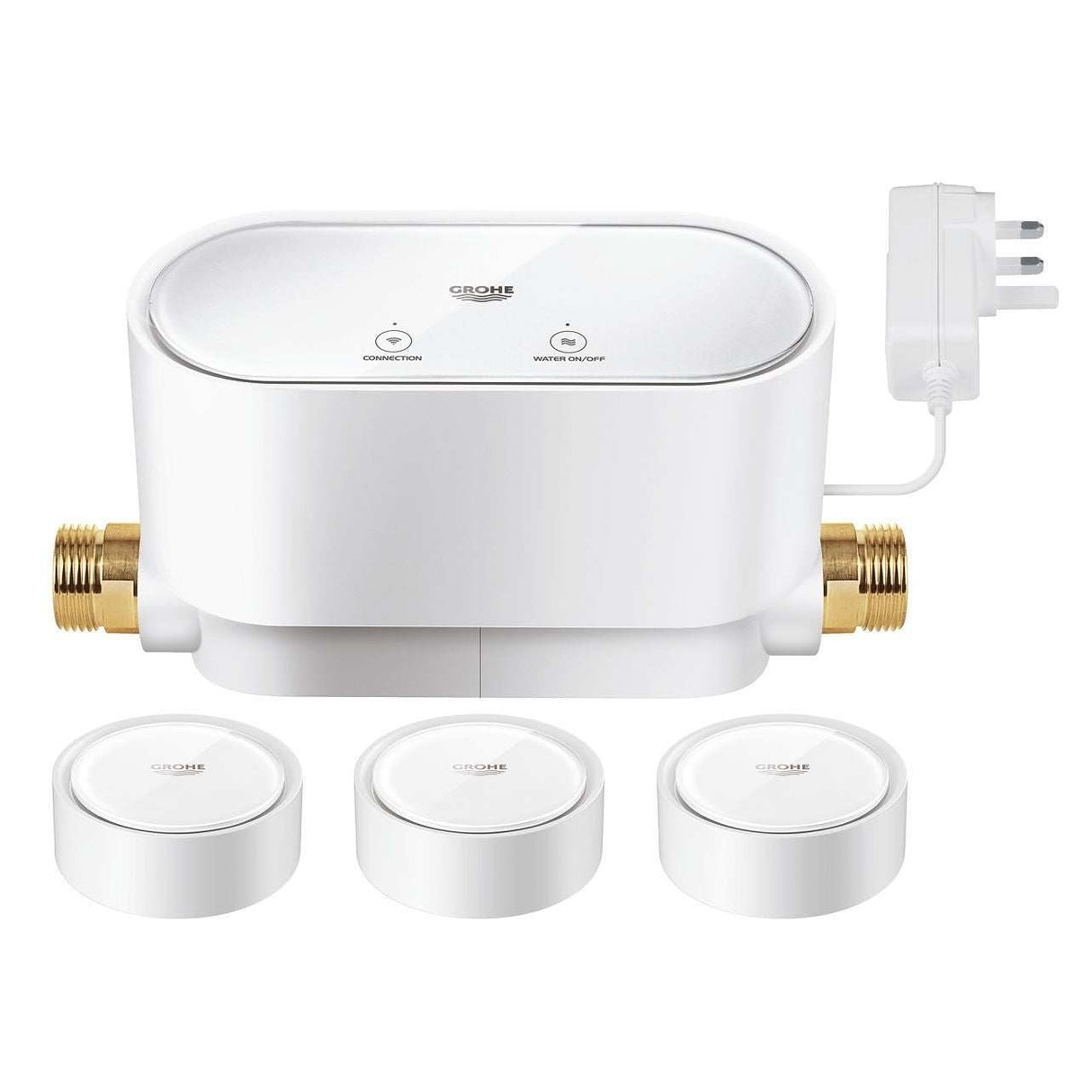 Grohe Sense Kit - Includes Grohe Sense Guard and 3 X Smart Water Senso