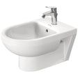 Duravit No.1 Wall Hung Bidet 540mm Projection - White High Gloss - 22791500002 - TAP 'N' SHOWER