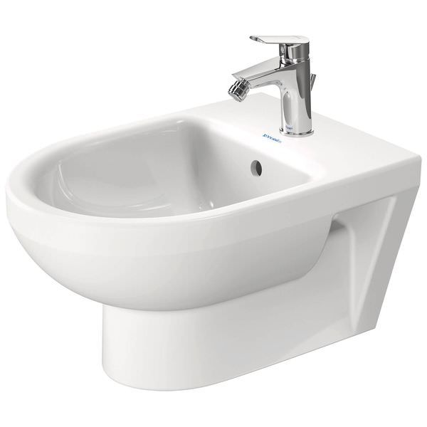 Duravit No.1 Wall Hung Bidet 540mm Projection - White High Gloss - 22791500002 - TAP 'N' SHOWER