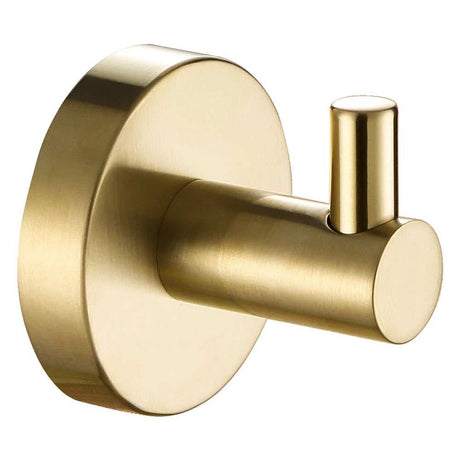 JTP Vos Single Robe Hook  Brushed Brass - 23161BBR