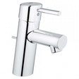 Grohe Concetto Basin Mixer & Pop Up Waste Energy Saving S - Size - Chrome - 23380 - TAP 'N' SHOWER