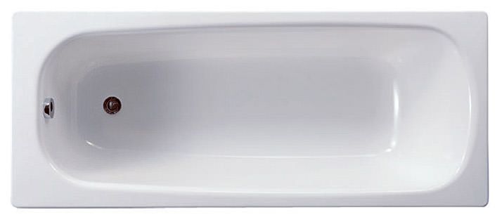Roca Contesa Anti-Slip Bath 0 Tapholes 1700 x 700mm - White - 2358J0000