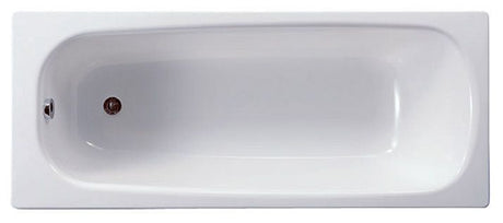 Roca Contesa Anti-Slip Bath 0 Tapholes 1700 x 700mm - White - 2358J0000