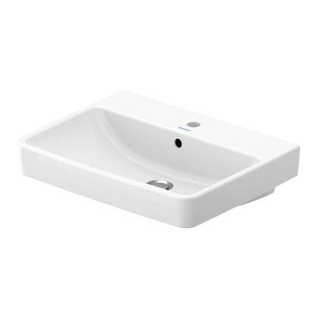Duravit No.1 600mm Wall Hung Washbasin - White - 23756000002 - TAP 'N' SHOWER