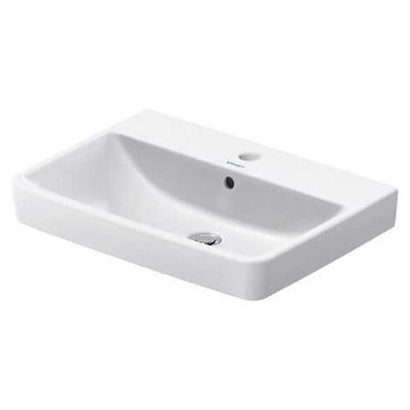 Duravit No.1 500mm Wall Hung Washbasin - White - 23756500002 - TAP 'N' SHOWER