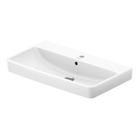 Duravit No.1 Wall Hung 1TH Basin 800mm - White High Gloss - 23758000002 - TAP 'N' SHOWER
