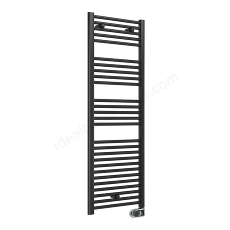 Oakham Straight Electric Towel Rail 1375mm x 480mm Anthracite