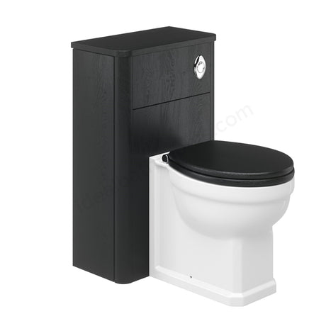 Oakham Maine Soft Close Toilet Seat Graphite Grey