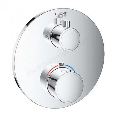 Grohe Grohtherm 2-way Aquadimmer bath/shower - Chrome - 24077000