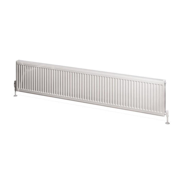 Eastbrook Type 11 Compact Panel Radiator 400mm x 2000mm - Gloss White - 25.0031 - TAP 'N' SHOWER