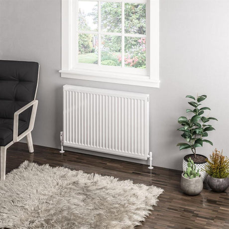 Eastbrook Type 11 Compact Panel Radiator 600mm x 900mm - Gloss White - 25.0052 - TAP 'N' SHOWER