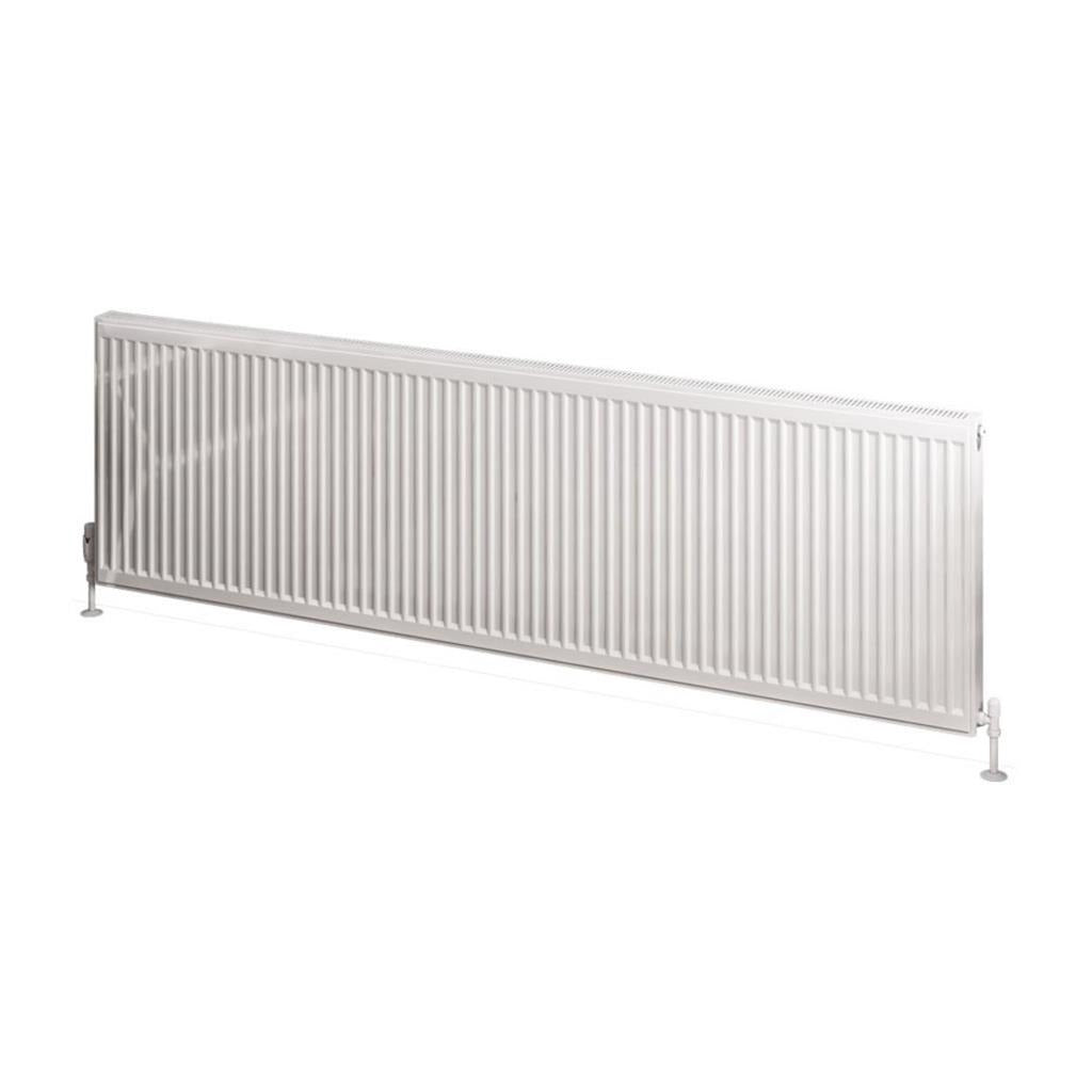 Eastbrook Type 11 Compact Panel Radiator 600mm x 2000mm - Gloss White - 25.0061 - TAP 'N' SHOWER