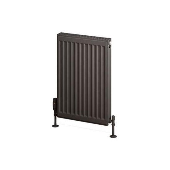 Eastbrook Type 11 Compact Panel Radiator 600mm x 400mm - Matt Anthracite - 25.0062 - TAP 'N' SHOWER