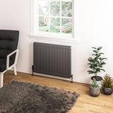 Eastbrook Type 11 Compact Panel Radiator 600mm x 800mm - Matt Anthracite - 25.0064 - TAP 'N' SHOWER