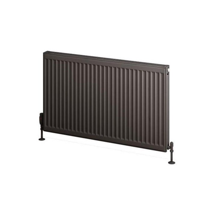 Eastbrook Type 11 Compact Panel Radiator 600mm x 1000mm - Matt Anthracite - 25.0065 - TAP 'N' SHOWER