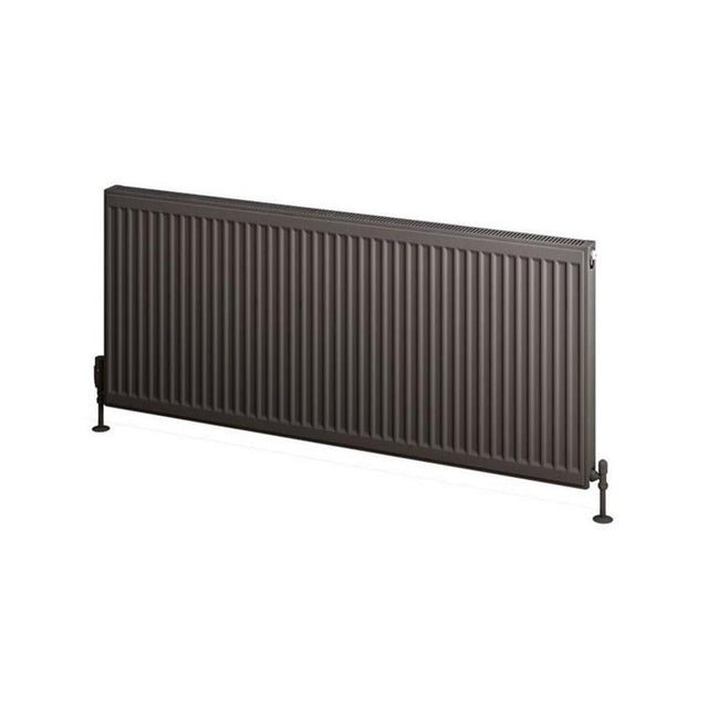 Eastbrook Type 11 Compact Panel Radiator 600mm x 1600mm - Matt Anthracite - 25.0068 - TAP 'N' SHOWER
