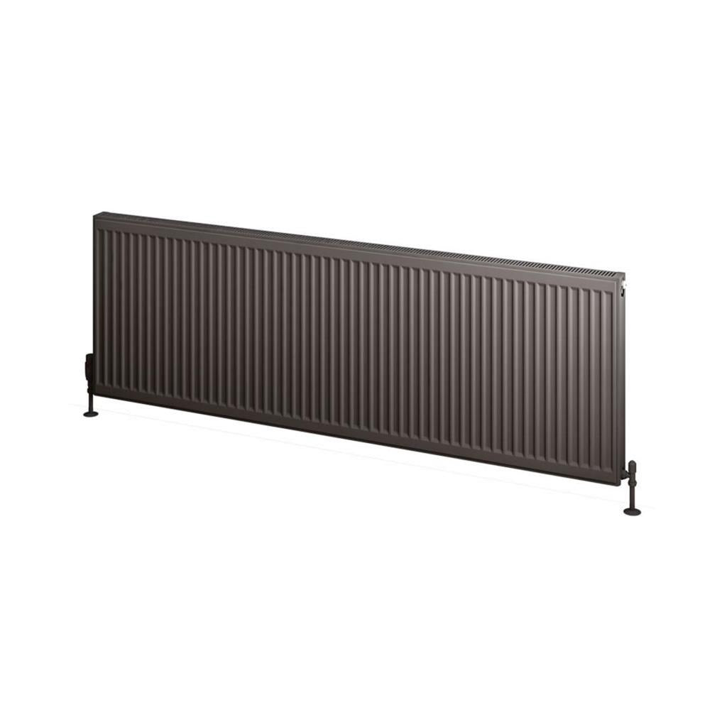 Eastbrook Type 11 Compact Panel Radiator 600mm x 1800mm - Matt Anthracite - 25.0069 - TAP 'N' SHOWER