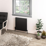 Eastbrook Type 11 Compact Panel Radiator 600mm x 600mm - Matt Black - 25.0071 - TAP 'N' SHOWER