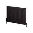 Eastbrook Type 11 Compact Panel Radiator 600mm x 800mm - Matt Black - 25.0072 - TAP 'N' SHOWER
