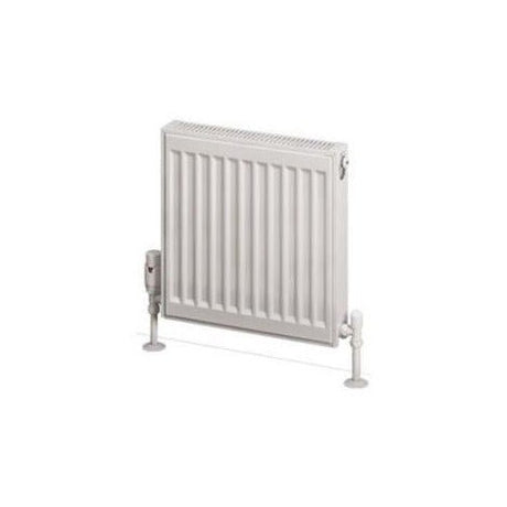 Eastbrook Type 21 Compact Panel Radiator 400mm x 500mm - Gloss White - 25.0079 - TAP 'N' SHOWER