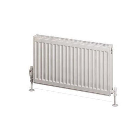 Eastbrook Type 21 Compact Panel Radiator 400mm x 700mm - Gloss White - 25.0081 - TAP 'N' SHOWER