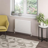 Eastbrook Type 21 6Compact Panel Radiator 600mm x 700mm - Gloss White - 25.0107 - TAP 'N' SHOWER