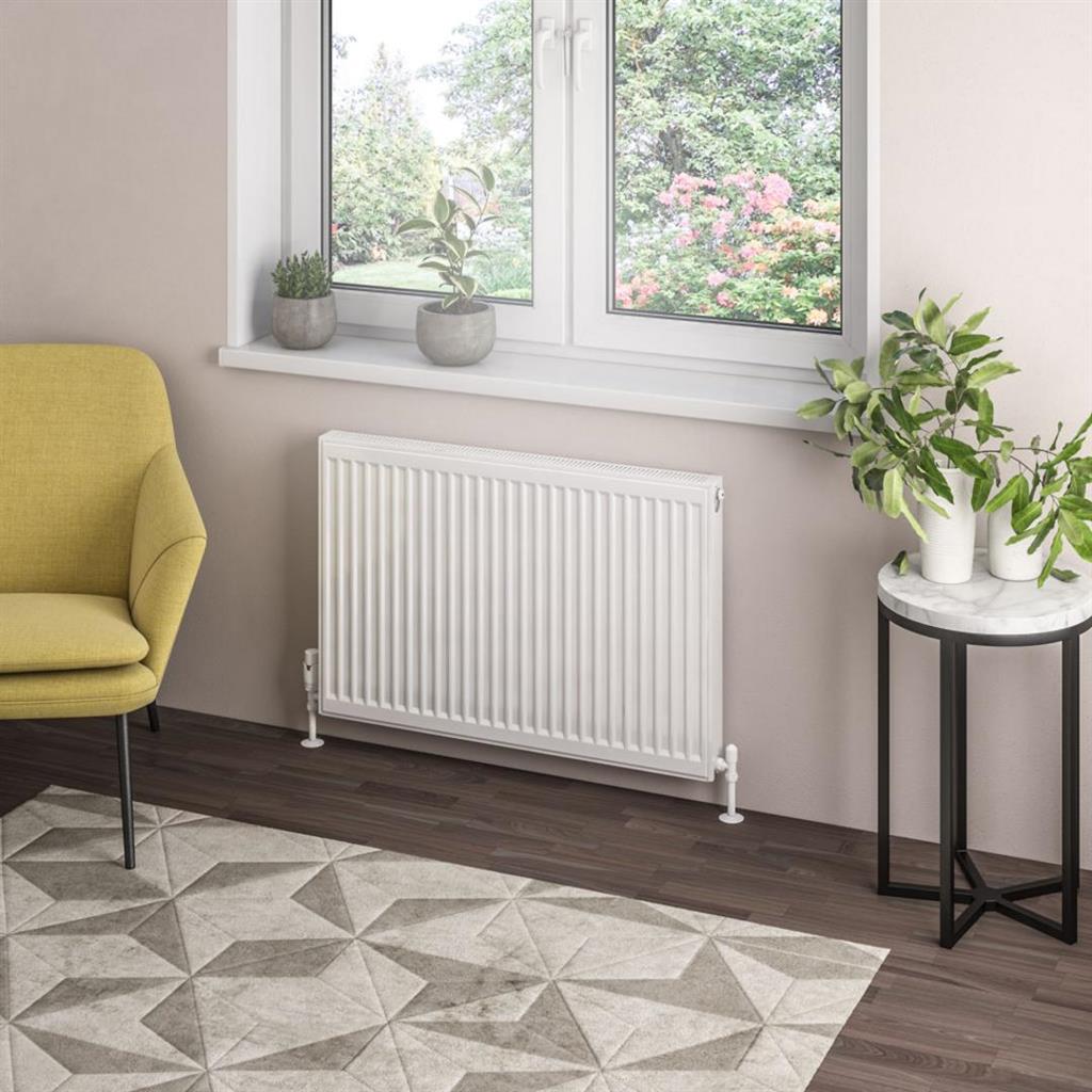 Eastbrook Type 21 6Compact Panel Radiator 600mm x 900mm - Gloss White - 25.0109 - TAP 'N' SHOWER