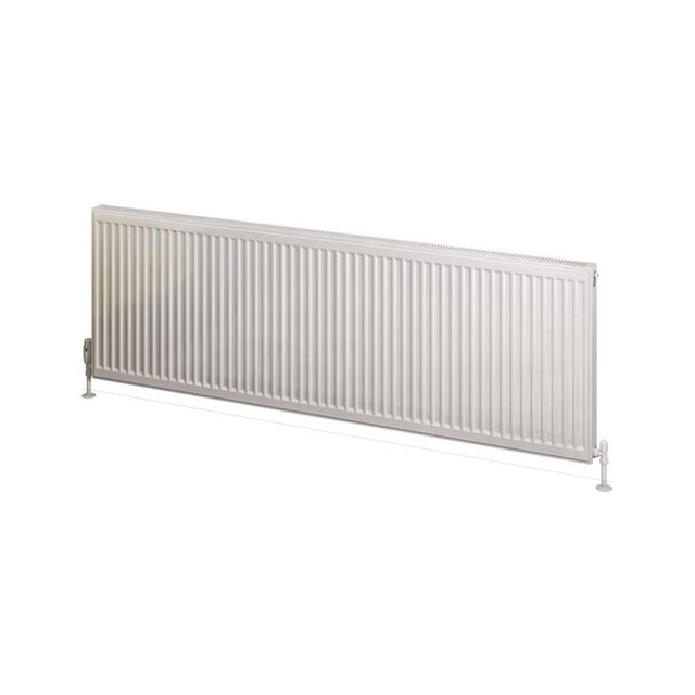 Eastbrook Type 21 Compact Panel Radiator 600mm x 1800mm - Gloss White - 25.0117 - TAP 'N' SHOWER