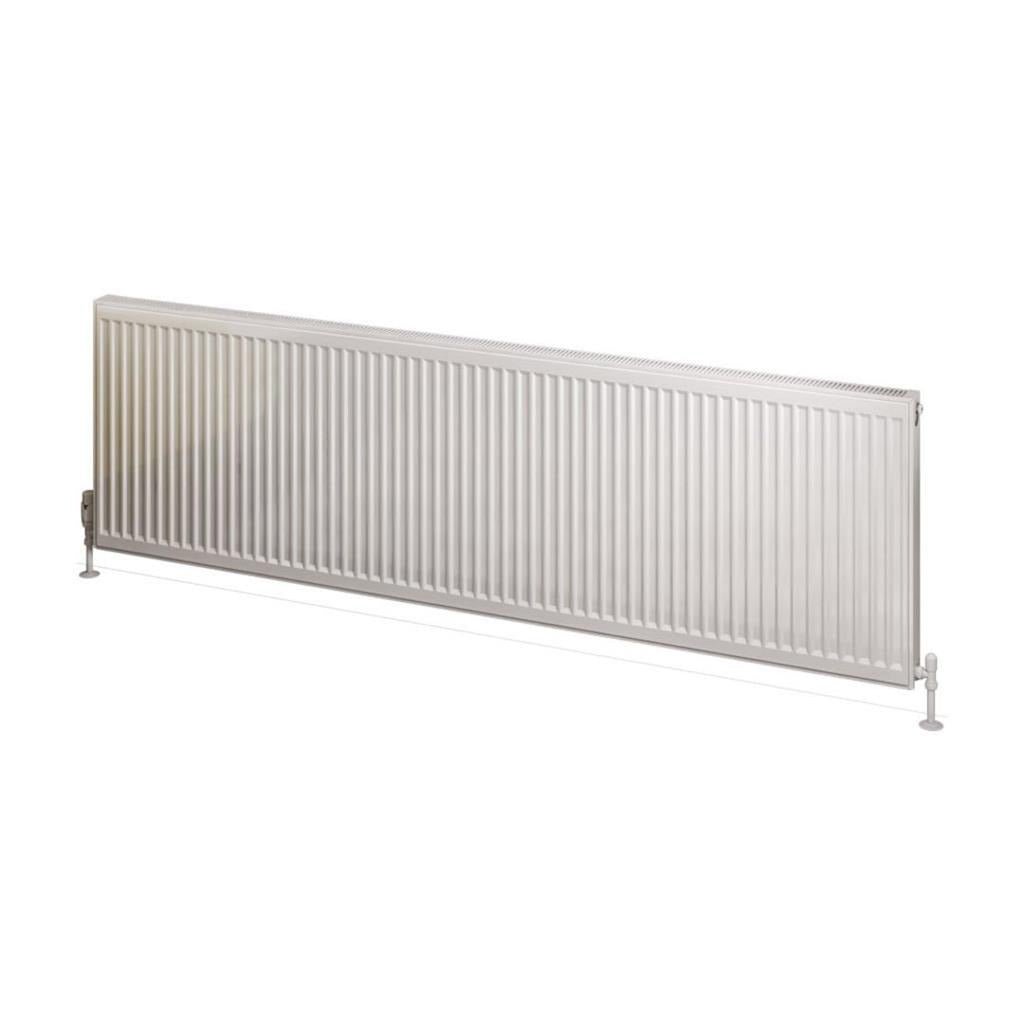 Eastbrook Type 21 Compact Panel Radiator 600mm x 2000mm - Gloss White - 25.0118 - TAP 'N' SHOWER