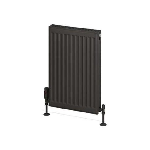 Eastbrook Type 21 Compact Panel Radiator 600mm x 400mm - Matt Anthracite - 25.0119 - TAP 'N' SHOWER