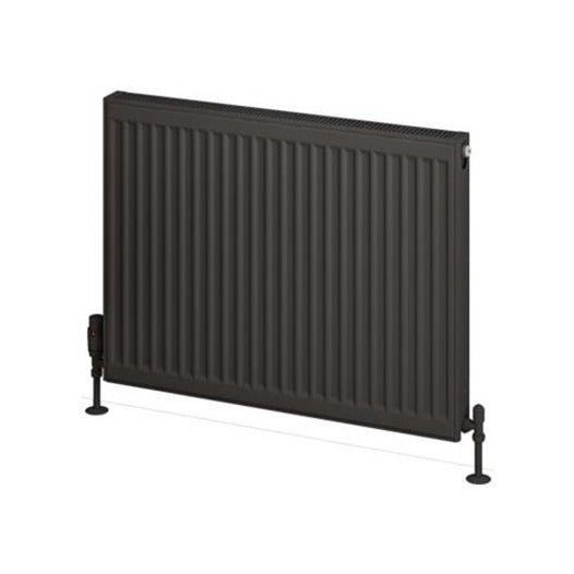 Eastbrook Type 21 6Compact Panel Radiator 600mm x 800mm - Matt Anthracite - 25.0121 - TAP 'N' SHOWER
