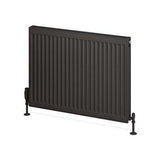 Eastbrook Type 21 6Compact Panel Radiator 600mm x 800mm - Matt Anthracite - 25.0121 - TAP 'N' SHOWER
