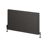 Eastbrook Type 21 Compact Panel Radiator 600mm x 1000mm - Matt Anthracite - 25.0122 - TAP 'N' SHOWER