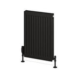 Eastbrook Type 21 Compact Panel Radiator 600mm x 400mm - Matt Black - 25.0127 - TAP 'N' SHOWER
