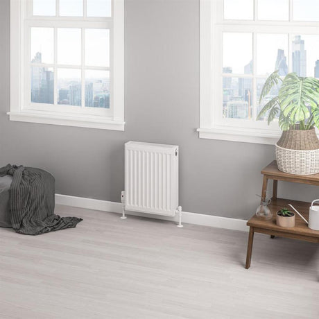Eastbrook Type 22 Compact Panel Radiator 500mm x 400mm - Gloss White - 25.0156 - TAP 'N' SHOWER