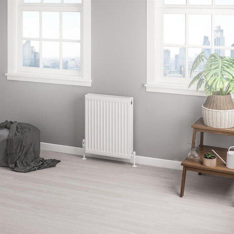 Eastbrook Type 22 Compact Panel Radiator 600mm x 500mm - Gloss White - 25.0172 - TAP 'N' SHOWER