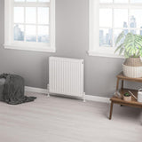 Eastbrook Type 22 Compact Panel Radiator 600mm x 700mm - Gloss White - 25.0174 - TAP 'N' SHOWER