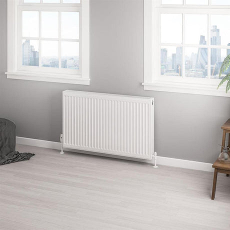 Eastbrook Type 22 Compact Panel Radiator 600mm x 1200mm - Gloss White - 25.0179 - TAP 'N' SHOWER