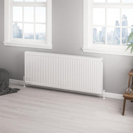 Eastbrook Type 22 Compact Panel Radiator 600mm x 1500mm - Gloss White - 25.0182 - TAP 'N' SHOWER