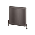 Eastbrook Type 22 Compact Panel Radiator 600mm x 600mm - Matt Anthracite - 25.0187 - TAP 'N' SHOWER