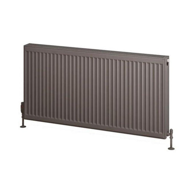 Eastbrook Type 22 Compact Panel Radiator 600mm x 1200mm - Matt Anthracite - 25.0190 - TAP 'N' SHOWER